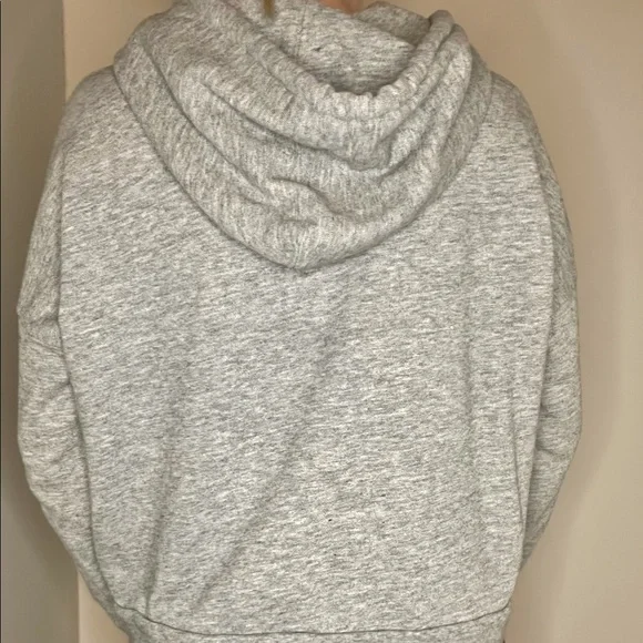 Levi’s logo gray pullover hooded sweatshirt - Picture 7 of 9
